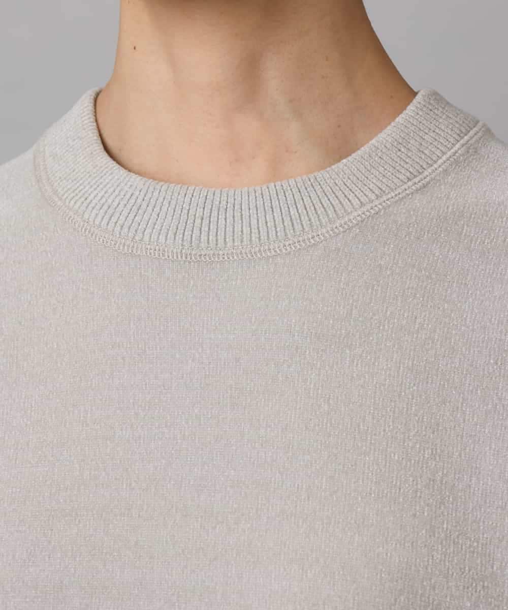 F6FAD11200 MICHEL KLEIN(小さいサイズ)(メゾン ドゥ サンク) [小さいサイズ]モールプルオーバー ライトグレー