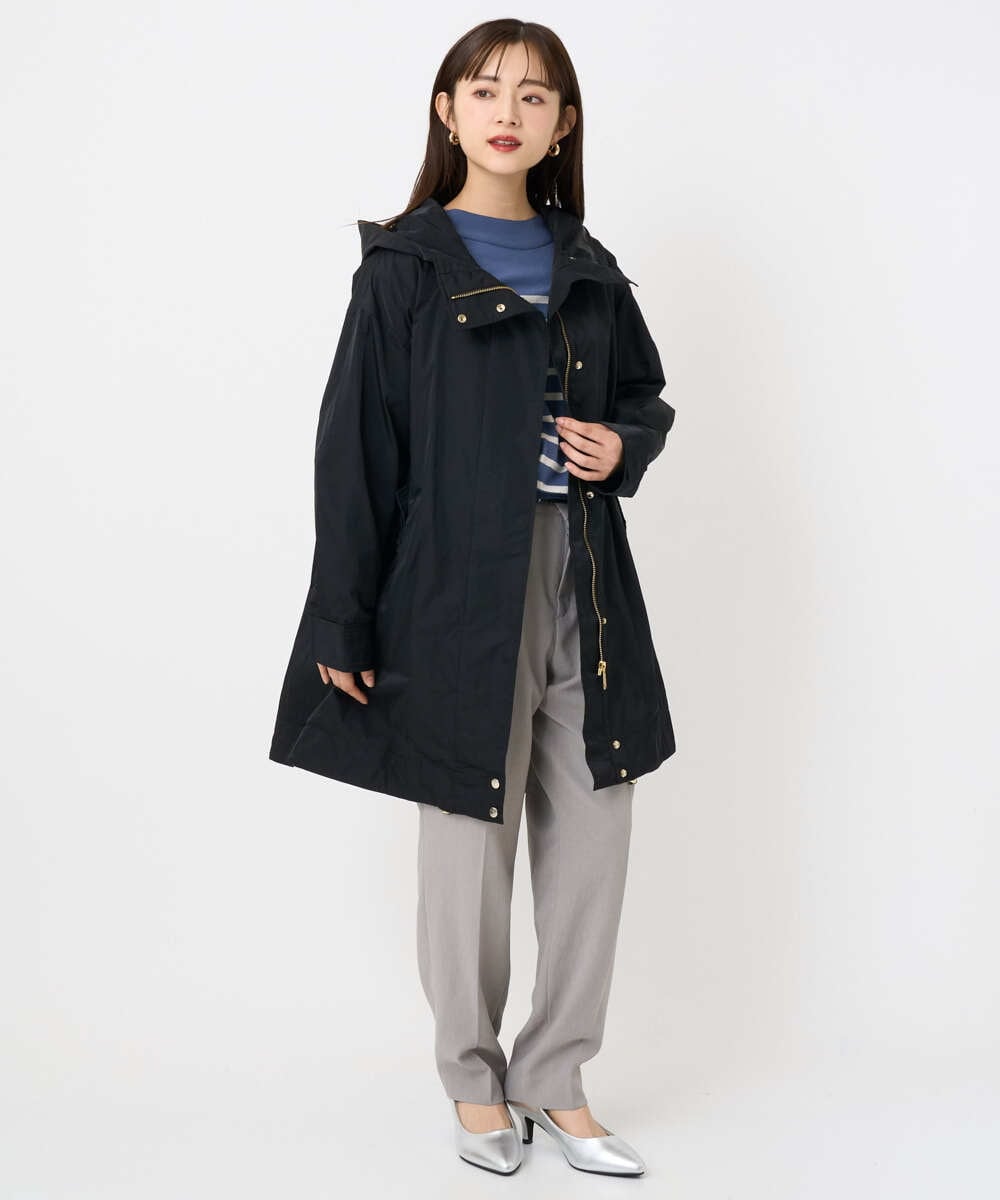 F6FAD15190 MICHEL KLEIN(小さいサイズ)(メゾン ドゥ サンク) [小さいサイズ]ホールガーメント(R)ボトルネックニット ライトブルー