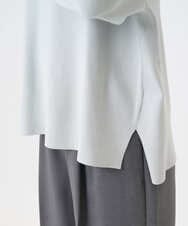 F6FAD23210 MICHEL KLEIN(小さいサイズ)(メゾン ドゥ サンク) [小さいサイズ]Vネックニット ライトブルー