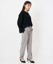 F6FAD23210 MICHEL KLEIN(小さいサイズ)(メゾン ドゥ サンク) [小さいサイズ]Vネックニット ライトブルー