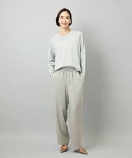 F6FAD23210 MICHEL KLEIN(小さいサイズ)(メゾン ドゥ サンク) [小さいサイズ]Vネックニット ライトブルー