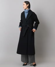 F6FAD28230 MICHEL KLEIN(小さいサイズ)(メゾン ドゥ サンク) [小さいサイズ][定番人気]ハイネックニット ライトグレー