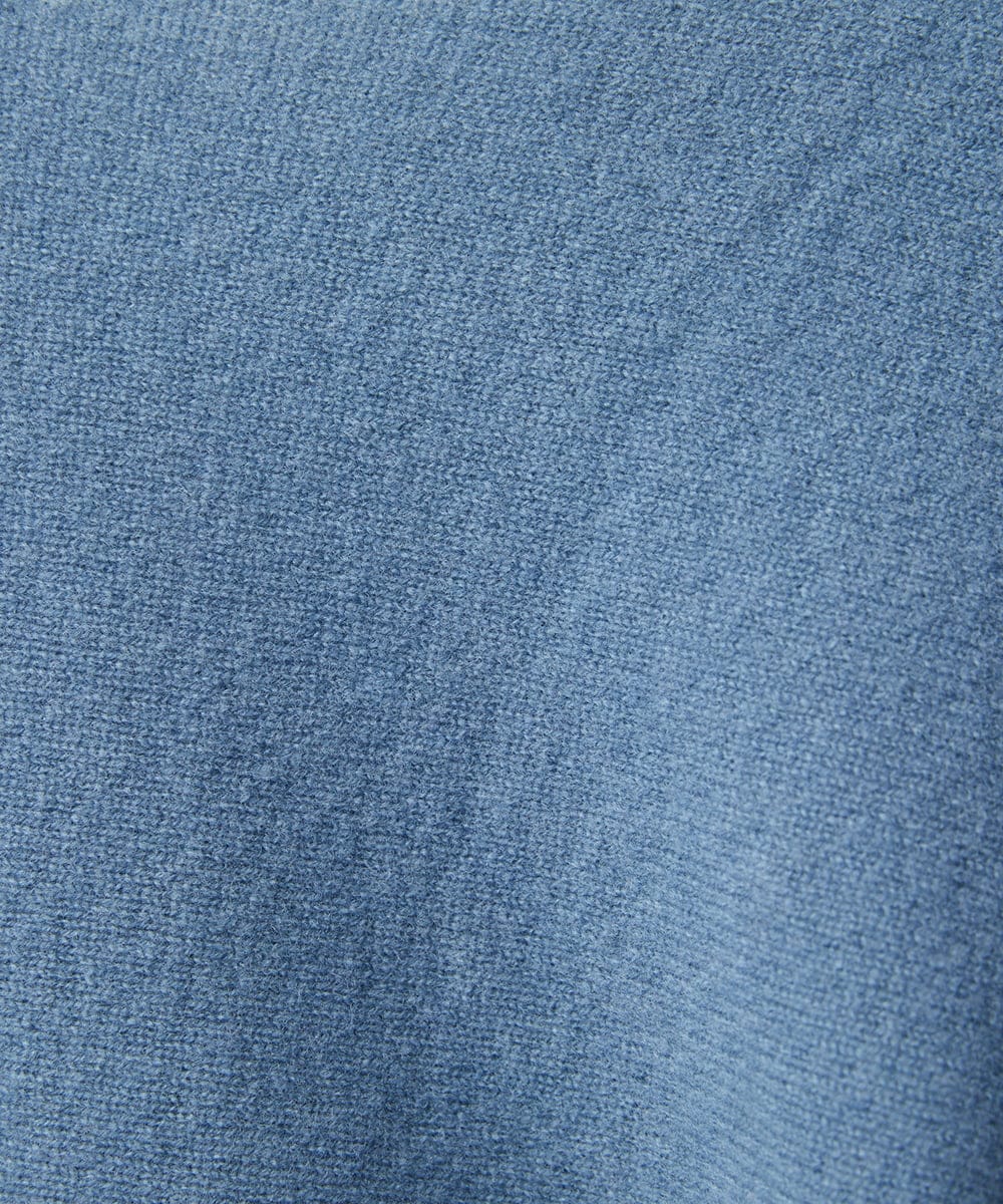 F6FAD40190 MICHEL KLEIN(小さいサイズ)(メゾン ドゥ サンク) [小さいサイズ][定番人気]ホールガーメント(R)ドルマンスリーブニット パープル