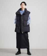 F6FAV15180 MICHEL KLEIN(小さいサイズ)(メゾン ドゥ サンク) [小さいサイズ]ホールガーメント(R)ボトルネックニット（ボーダー・無地/定番） ボルドー(77)