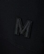 F6FAV37190 MICHEL KLEIN(小さいサイズ)(メゾン ドゥ サンク) [小さいサイズ]スポンディッシュポリワッペン付きニット（セットアップ対応） カーキ(36)