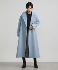 F6FAV37190 MICHEL KLEIN(小さいサイズ)(メゾン ドゥ サンク) [小さいサイズ]スポンディッシュポリワッペン付きニット（セットアップ対応） カーキ(36)