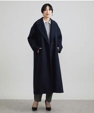 F6FAV38190 MICHEL KLEIN(小さいサイズ)(メゾン ドゥ サンク) [小さいサイズ]ホールガーメント(R)サイドスリットデザインニット レッド(05)
