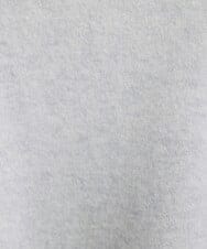 F6FAV46190 MICHEL KLEIN(小さいサイズ)(メゾン ドゥ サンク) [小さいサイズ]ホールガーメント(R)BOXシルエットウールニット(定番人気) ブルー(55)