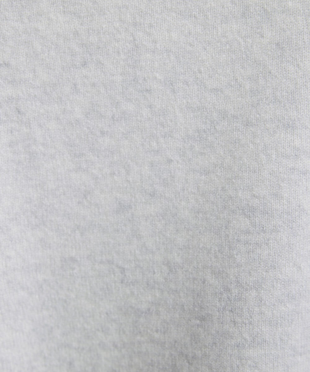 F6FAV46190 MICHEL KLEIN(小さいサイズ)(メゾン ドゥ サンク) [小さいサイズ]ホールガーメント(R)BOXシルエットウールニット(定番人気) ブルー(55)