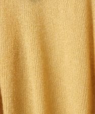 F6FBD32230 MICHEL KLEIN(小さいサイズ)(メゾン ドゥ サンク) モヘアローゲージニット イエロー