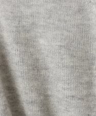 F6FBD32230 MICHEL KLEIN(小さいサイズ)(メゾン ドゥ サンク) モヘアローゲージニット イエロー