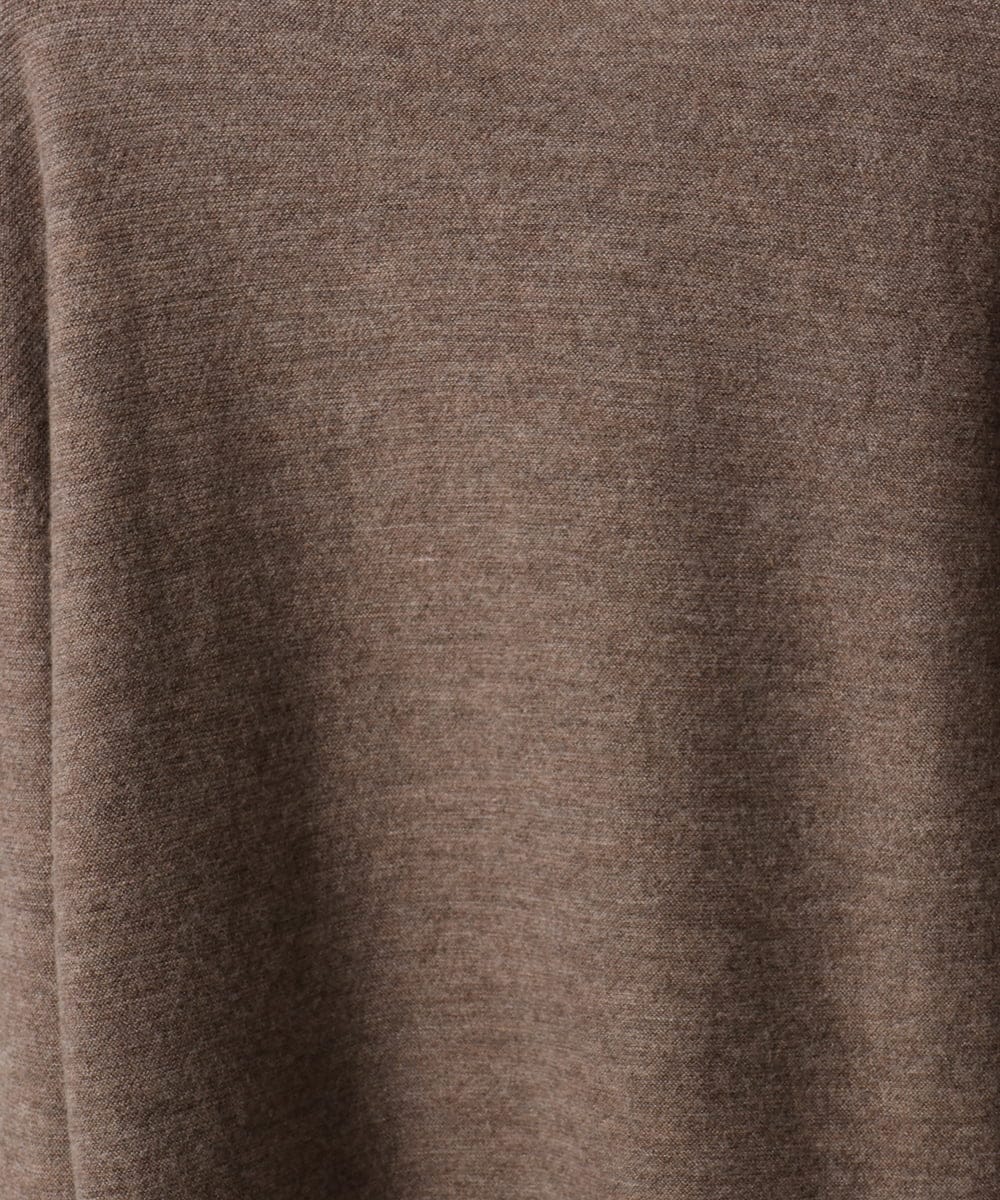 F6FBD34200 MICHEL KLEIN(小さいサイズ)(メゾン ドゥ サンク) [セットアップ対応]Vネックニット ライトイエロー