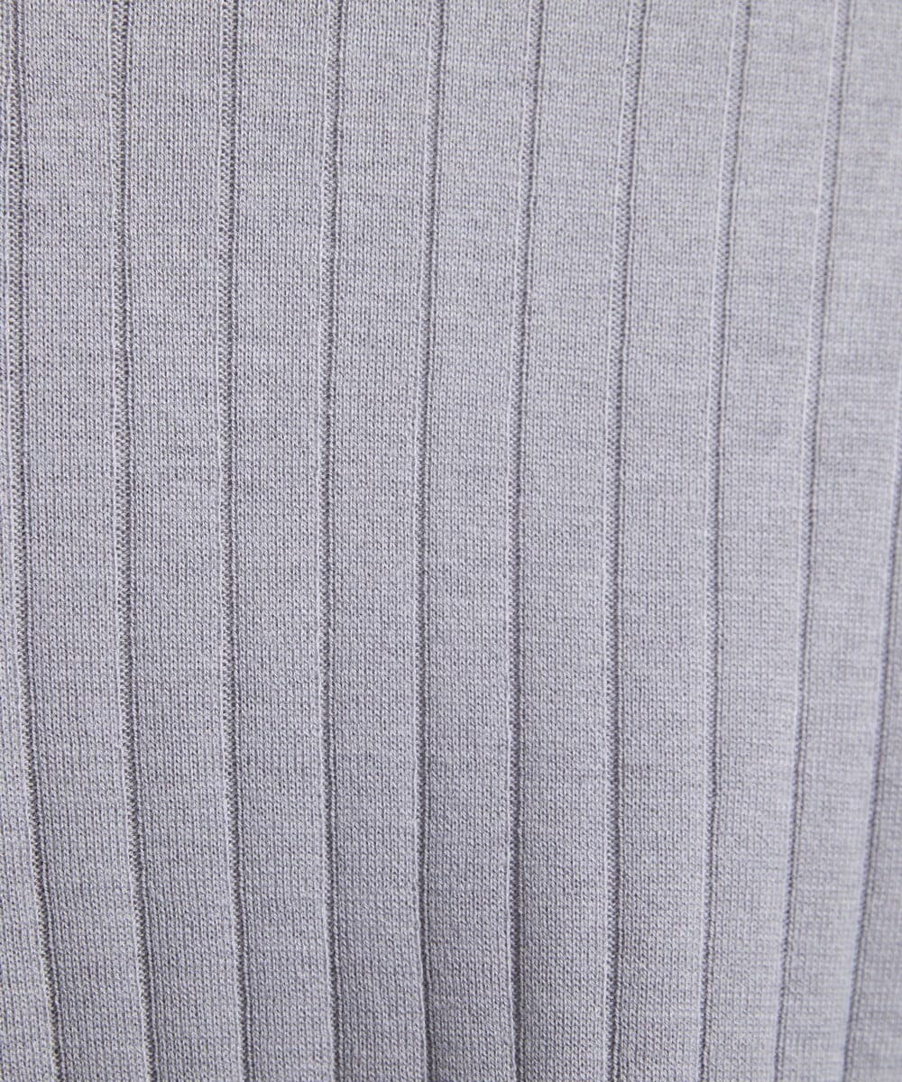 F6FBV31180 MICHEL KLEIN(小さいサイズ)(メゾン ドゥ サンク) [小さいサイズ]ウールブレンドニットアンサンブル（2点セット） ラベンダー(60)