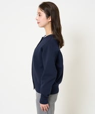 F6FDA02290 MICHEL KLEIN(小さいサイズ)(メゾン ドゥ サンク) [小さいサイズ]2WAYニットカーディガン ライトイエロー