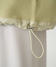 F6FDD02210 MICHEL KLEIN(小さいサイズ)(メゾン ドゥ サンク) [小さいサイズ]ドロストラグランニットプルオーバー ライトイエロー