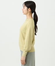 F6FDD15190 MICHEL KLEIN(小さいサイズ)(メゾン ドゥ サンク) [小さいサイズ]ホールガーメント(R)ボトルネックニット イエロー