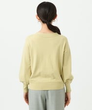 F6FDD15190 MICHEL KLEIN(小さいサイズ)(メゾン ドゥ サンク) [小さいサイズ]ホールガーメント(R)ボトルネックニット イエロー