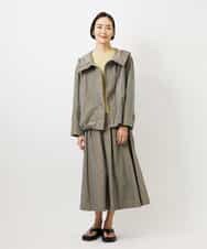 F6FDD15190 MICHEL KLEIN(小さいサイズ)(メゾン ドゥ サンク) [小さいサイズ]ホールガーメント(R)ボトルネックニット イエロー