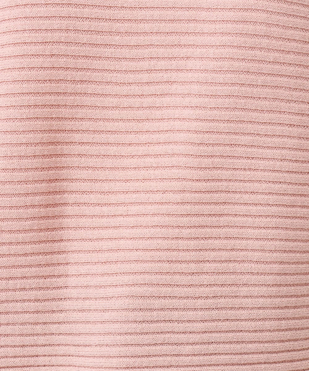 F6FDD17190 MICHEL KLEIN(小さいサイズ)(メゾン ドゥ サンク) [小さいサイズ]［定番人気］ホールガーメント(R)ドルマンスリーブニット ピンク