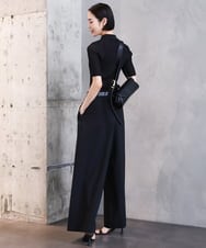F6FGA24210 MICHEL KLEIN(小さいサイズ)(メゾン ドゥ サンク) [小さいサイズ]シアーリブ襟付きニット ベージュ