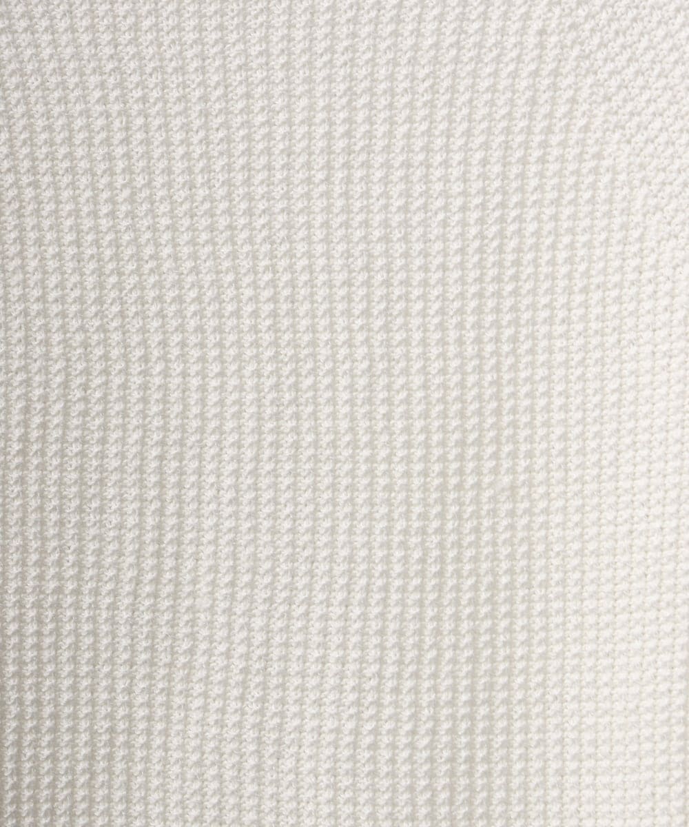 F6FGD04230 MICHEL KLEIN(小さいサイズ)(メゾン ドゥ サンク) [小さいサイズ]ホールガーメント(R)ラグランラメニット ライトブルー