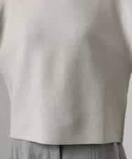 F6FGD18220 MICHEL KLEIN(小さいサイズ)(メゾン ドゥ サンク) [小さいサイズ]ホールガーメント(R)パフスリーブニット オフホワイト