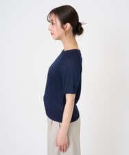 F6FGD19190 MICHEL KLEIN(小さいサイズ)(メゾン ドゥ サンク) [小さいサイズ]フェードカラーラグランニット グリーン