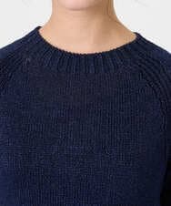 F6FGD19190 MICHEL KLEIN(小さいサイズ)(メゾン ドゥ サンク) [小さいサイズ]フェードカラーラグランニット グリーン