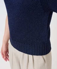 F6FGD19190 MICHEL KLEIN(小さいサイズ)(メゾン ドゥ サンク) [小さいサイズ]フェードカラーラグランニット グリーン