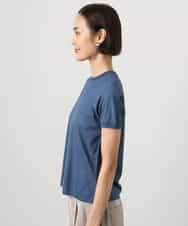 F6FGD24180 MICHEL KLEIN(小さいサイズ)(メゾン ドゥ サンク) [小さいサイズ][アンサンブル対応]シアープルオーバー ブルー