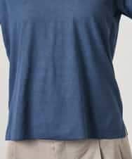 F6FGD24180 MICHEL KLEIN(小さいサイズ)(メゾン ドゥ サンク) [小さいサイズ][アンサンブル対応]シアープルオーバー ブルー