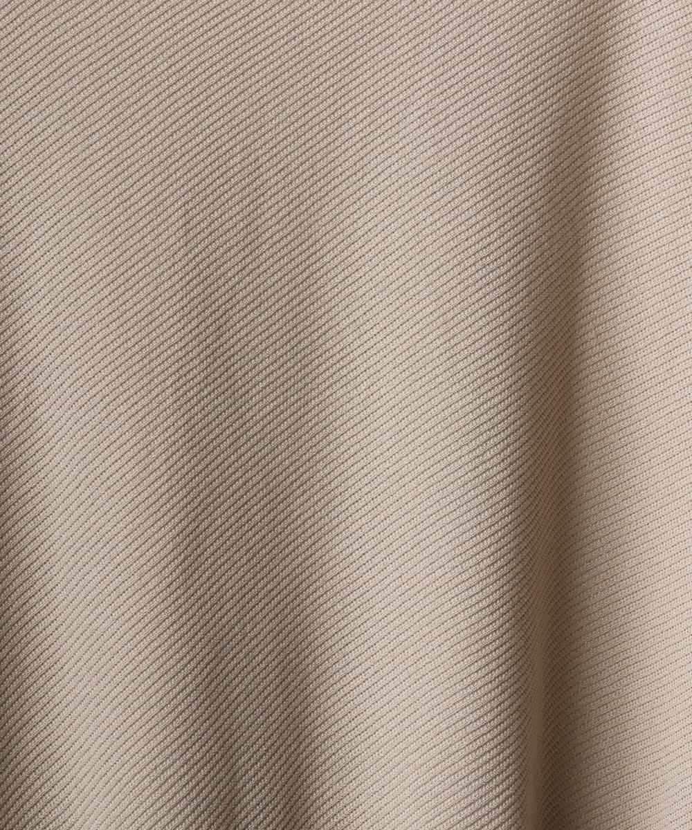 F6FGD26170 MICHEL KLEIN(小さいサイズ)(メゾン ドゥ サンク) [小さいサイズ]ホールガーメント(R)フレンチスリーブニット ベージュ