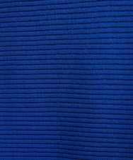 F6FJS36160 MICHEL KLEIN(小さいサイズ)(メゾン ドゥ サンク) [小さいサイズ]ホールガーメント(R)ボートネックニット（定番人気/WEB限定カラー） ブルー(53)WEB限定カラー