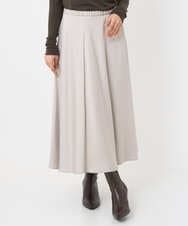 F6HAD43240 MICHEL KLEIN(小さいサイズ)(メゾン ドゥ サンク) [小さいサイズ]サテンマーメードスカート ライトグレー