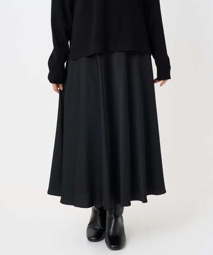 F6HAD43240 MICHEL KLEIN(小さいサイズ) [小さいサイズ]サテンマーメードスカート