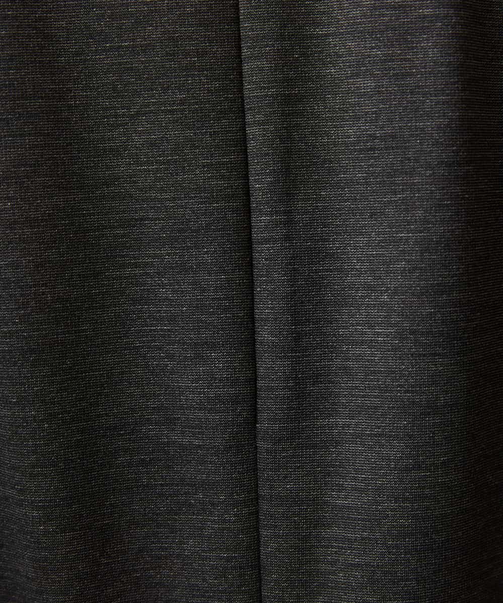 F6HAP12180 MICHEL KLEIN(小さいサイズ)(メゾン ドゥ サンク) 【セットアップ対応/洗える】トップサーモポンチセミフレアスカート(小さいサイズ) ネイビー(57)