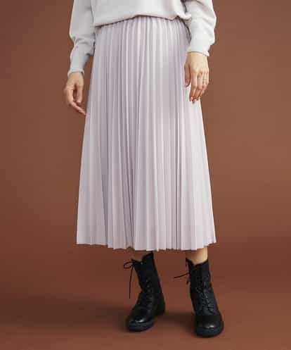 F6HAS32230 MICHEL KLEIN(小さいサイズ) [小さいサイズ]トリコットプリーツスカート