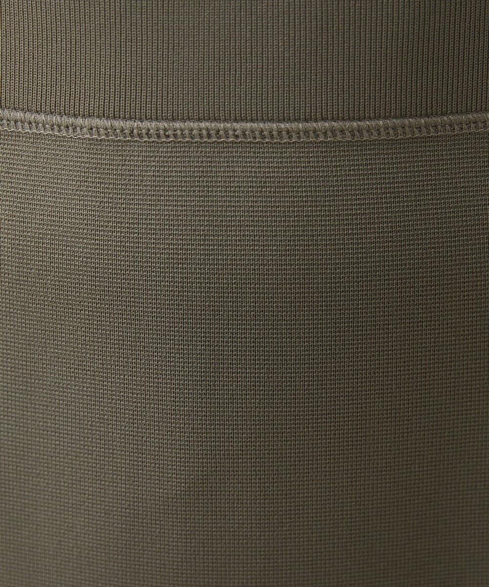 F6HAV37200 MICHEL KLEIN(小さいサイズ)(メゾン ドゥ サンク) [小さいサイズ]スポンディッシュポリニットタイトスカート（セットアップ対応） カーキ(36)