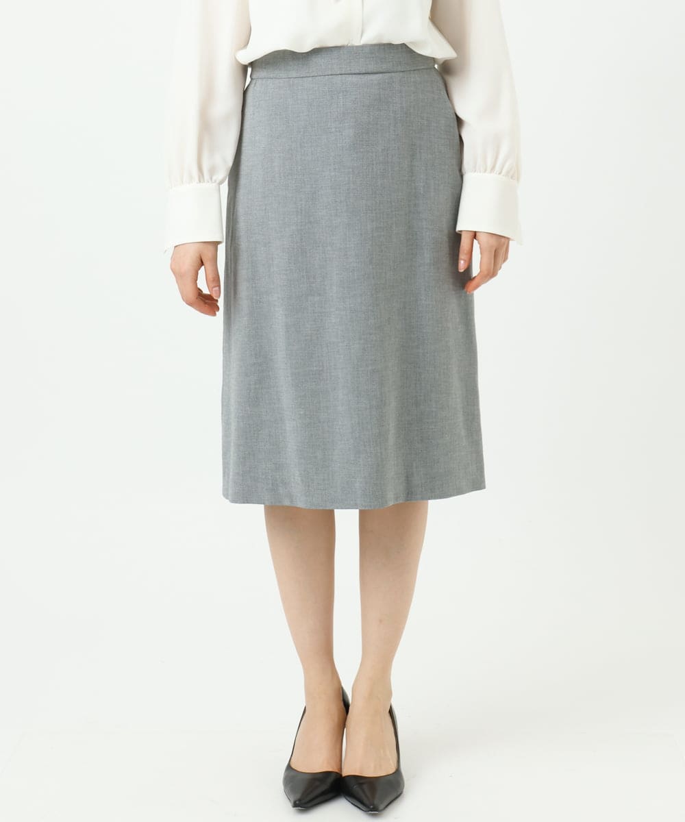 F6HDD01230 MICHEL KLEIN(小さいサイズ)(メゾン ドゥ サンク) [小さいサイズ][セットアップ対応]セミフレアSK グレー