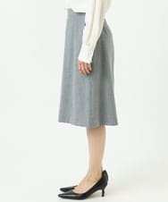 F6HDD01230 MICHEL KLEIN(小さいサイズ)(メゾン ドゥ サンク) [小さいサイズ][セットアップ対応]セミフレアSK グレー