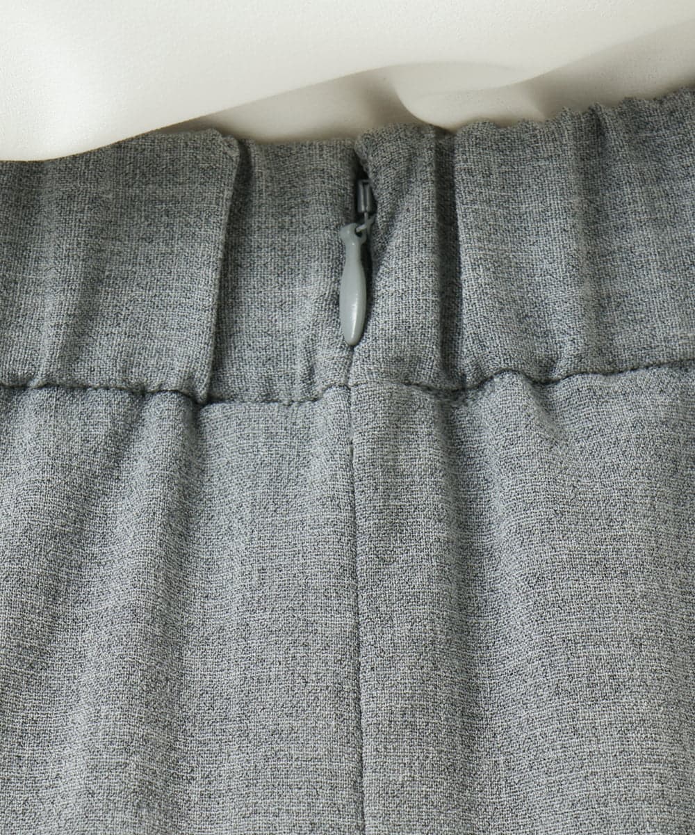 F6HDD01230 MICHEL KLEIN(小さいサイズ)(メゾン ドゥ サンク) [小さいサイズ][セットアップ対応]セミフレアSK グレー