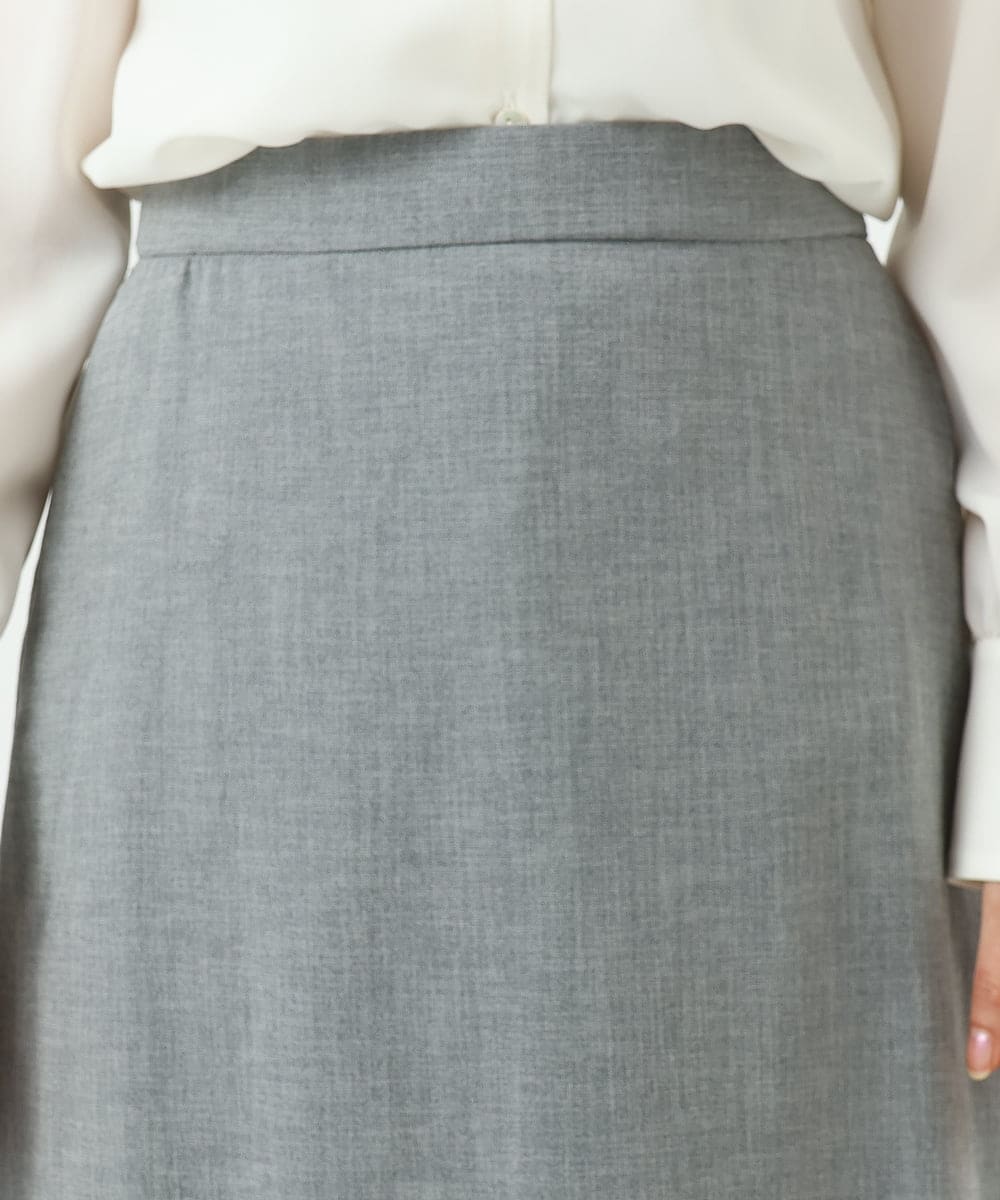 F6HDD01230 MICHEL KLEIN(小さいサイズ)(メゾン ドゥ サンク) [小さいサイズ][セットアップ対応]セミフレアSK グレー