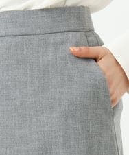 F6HDD01230 MICHEL KLEIN(小さいサイズ)(メゾン ドゥ サンク) [小さいサイズ][セットアップ対応]セミフレアSK グレー