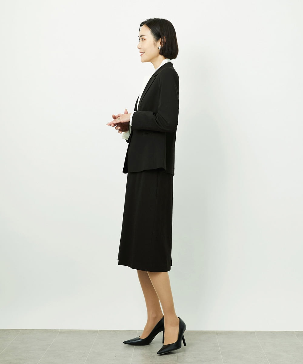 F6HDD01230 MICHEL KLEIN(小さいサイズ)(メゾン ドゥ サンク) [小さいサイズ][セットアップ対応]セミフレアSK グレー