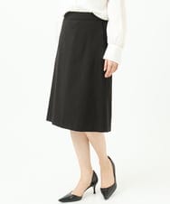 F6HDD01230 MICHEL KLEIN(小さいサイズ)(メゾン ドゥ サンク) [小さいサイズ][セットアップ対応]セミフレアSK ブラック