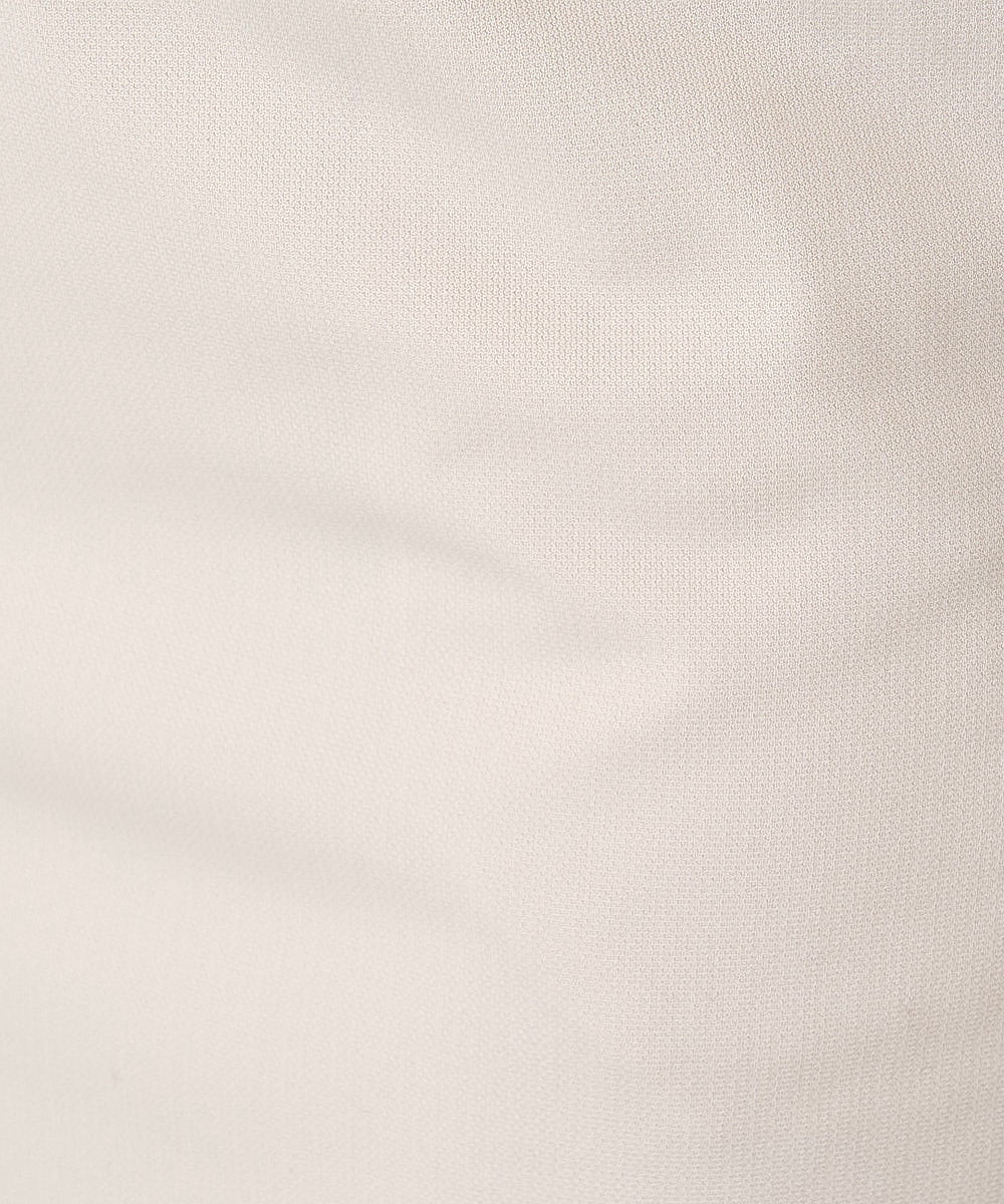 F6HDV05190 MICHEL KLEIN(小さいサイズ)(メゾン ドゥ サンク) [小さいサイズ]トリコットカノコセミフレアスカート（セットアップ対応/定番スーツ） オフホワイト(81)