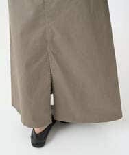 F6HJA30200 MICHEL KLEIN(小さいサイズ)(メゾン ドゥ サンク) [小さいサイズ][セットアップ対応]チノAラインスカート カーキ