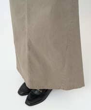 F6HJA30200 MICHEL KLEIN(小さいサイズ)(メゾン ドゥ サンク) [小さいサイズ][セットアップ対応]チノAラインスカート カーキ