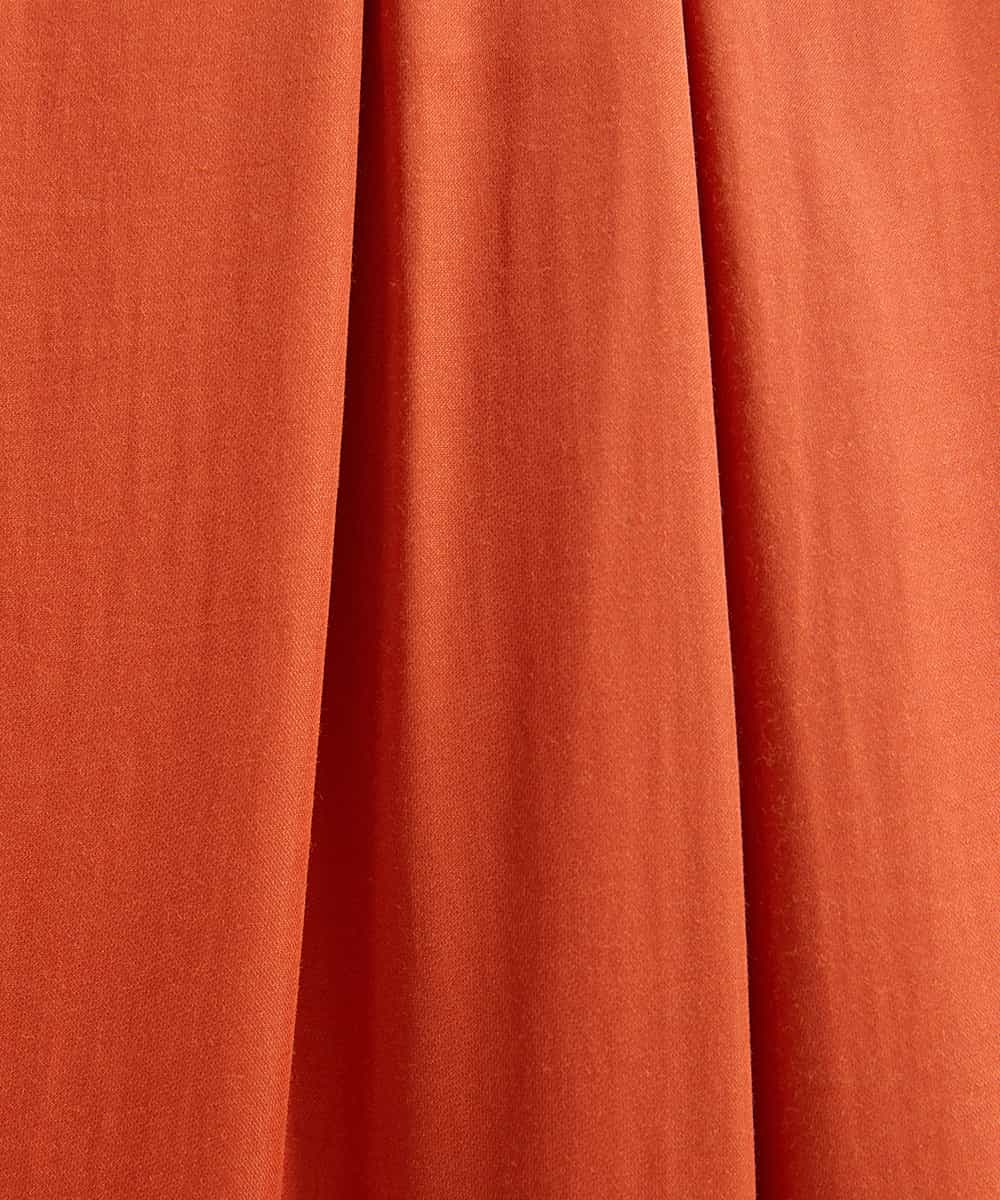 F6HJP02230 MICHEL KLEIN(小さいサイズ)(メゾン ドゥ サンク) [小さいサイズ]ウエストタックサテンスカート ライトグレー(91)