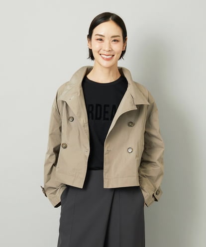 F6JAD11390 MICHEL KLEIN(小さいサイズ) [小さいサイズ]スタンドカラーショートブルゾン